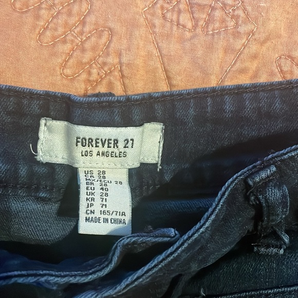 Forever 21 Dark, Wide-leg denim - Picture 3 of 3